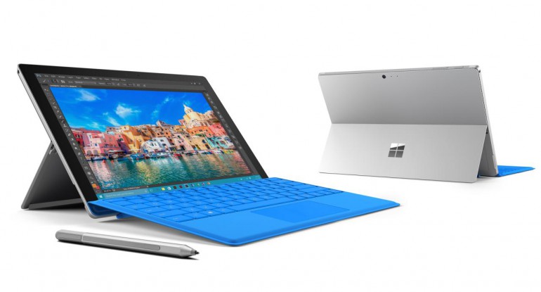 Surface Pro 4 mit Type Cover