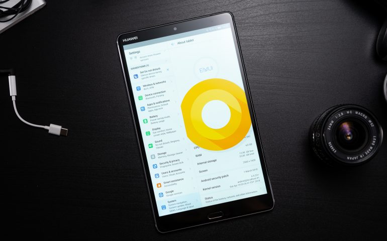 Huawei MediaPad M5 8 mit Android 8.0 Oreo