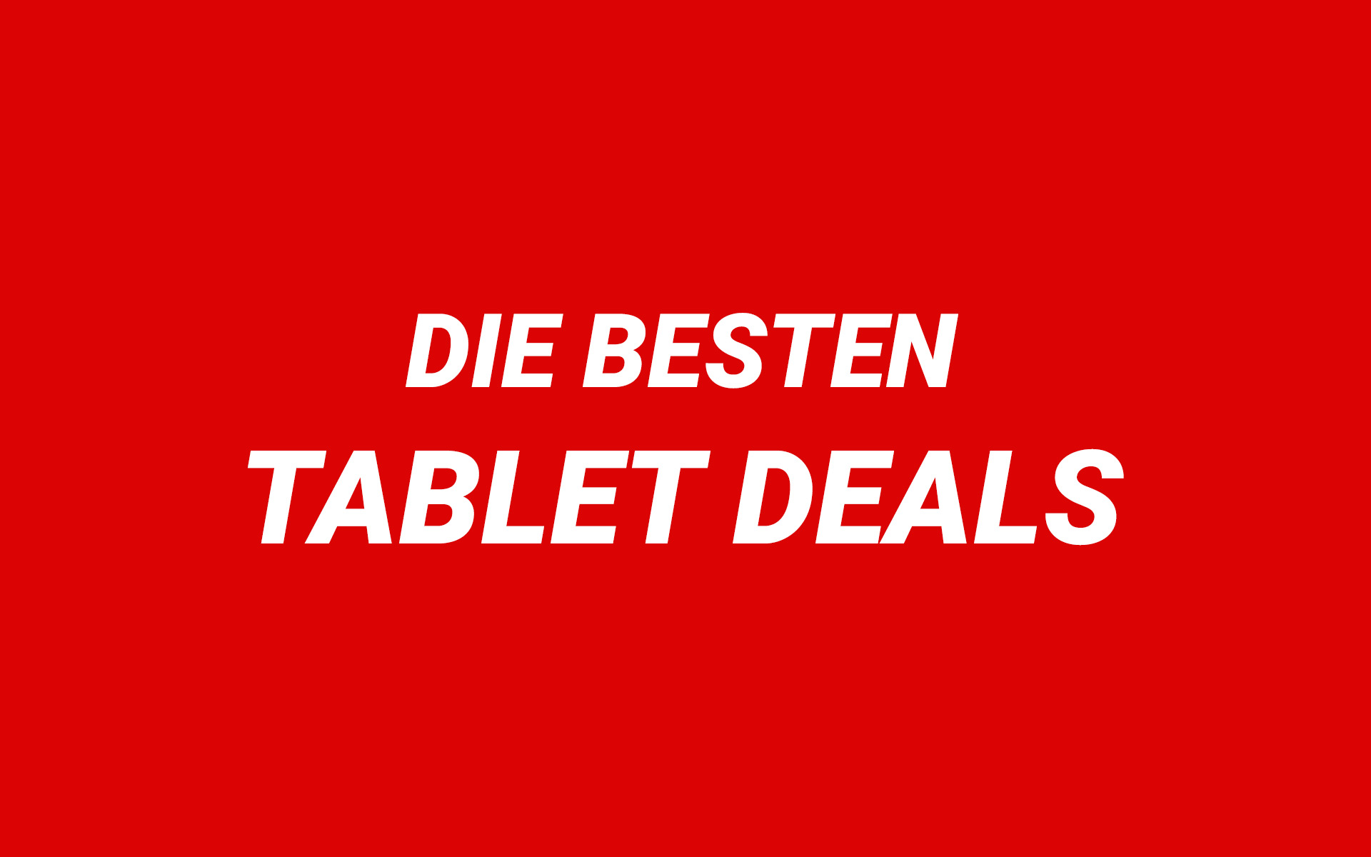 Tablet Deals