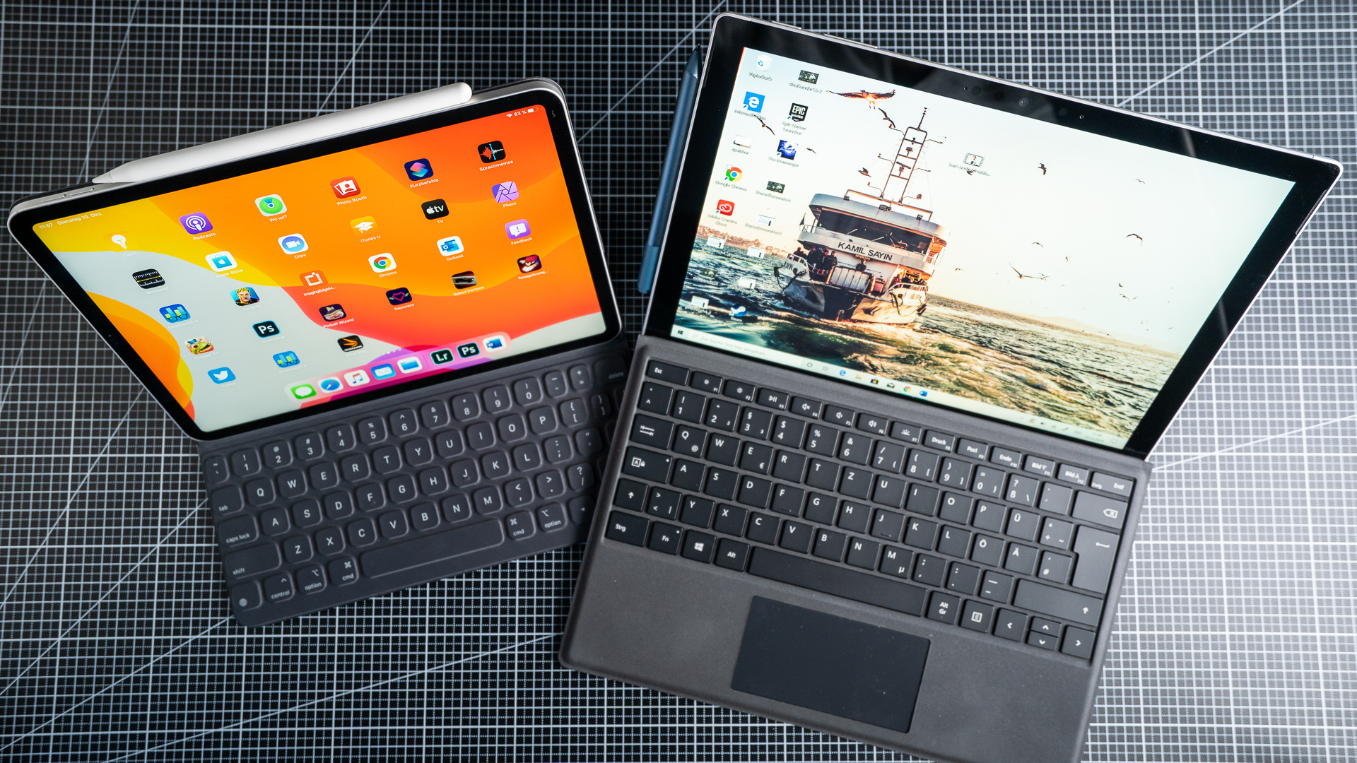 Surface Pro 7 vs. iPad Pro