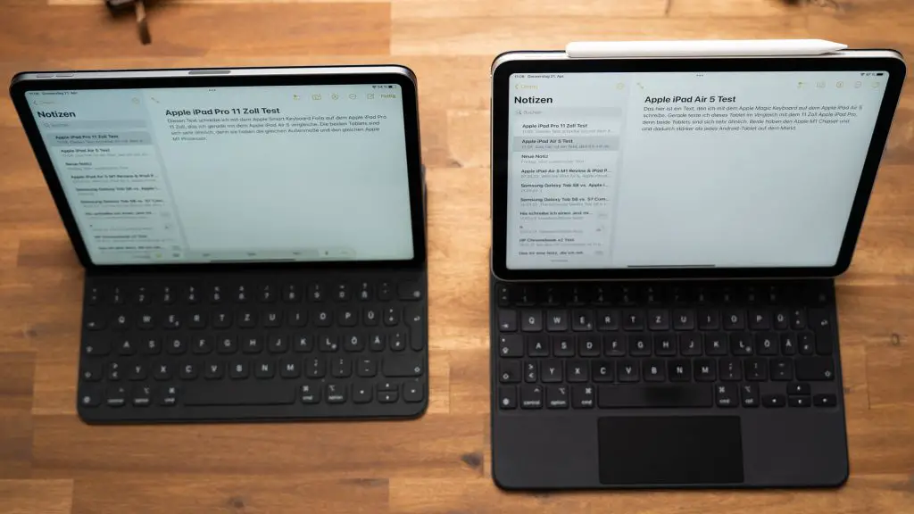 Apple iPad Air 5 und iPad Pro Tastaturen